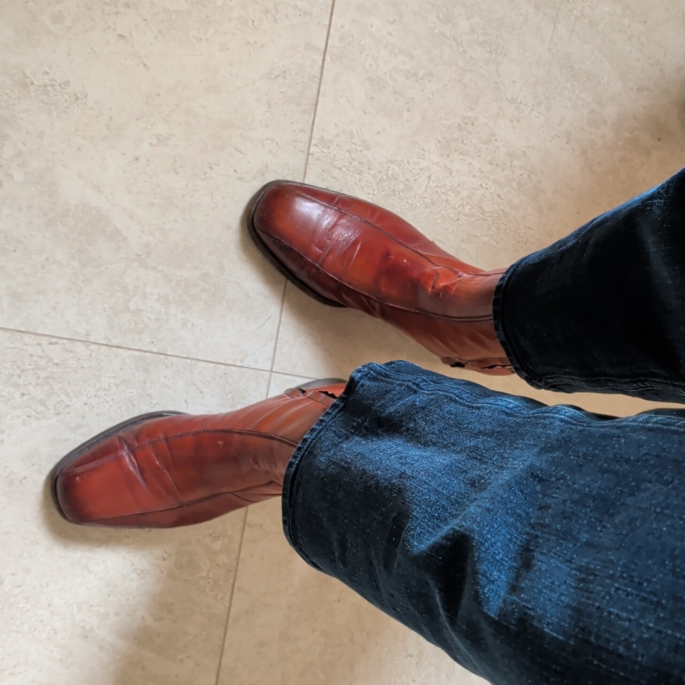 Florsheim Imperial Vintage Leather Ankle Boots
